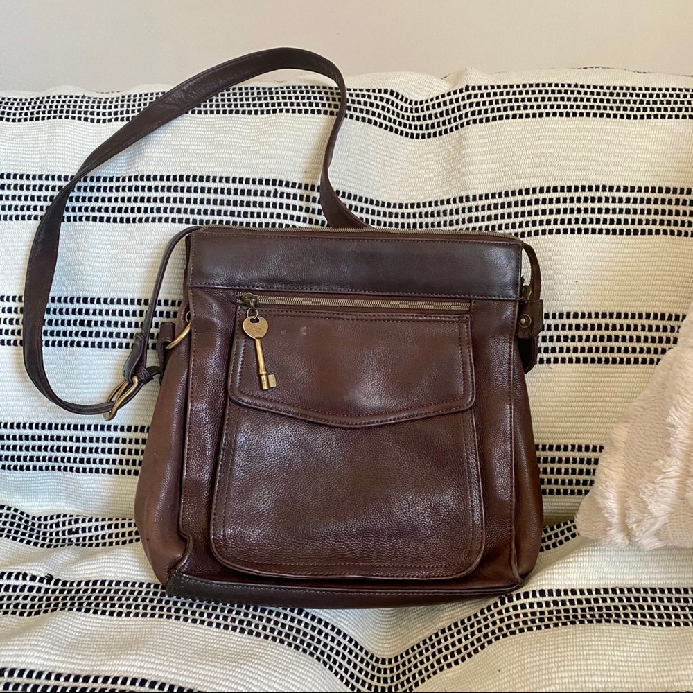 Vintage fossil crossbody purse
